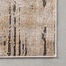 Beige Distressed Abstract Area Rug 160x230 cm