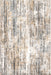 Beige Distressed Abstract Area Rug 160x230 cm