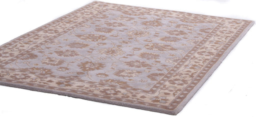 Beige Duck Egg Tufted Rug