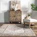 Beige Faded Medallion Area Rug 160x230 cm