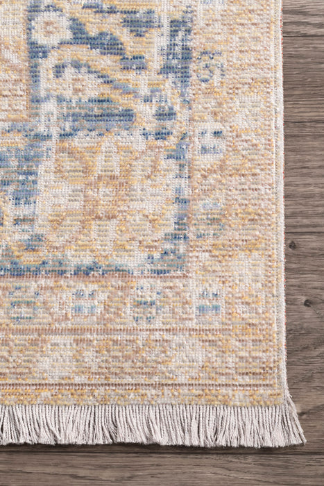 Beige Flatweave Area Rug 150x240 cm