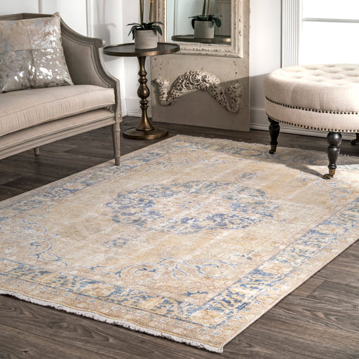 Beige Flatweave Area Rug 150x240 cm