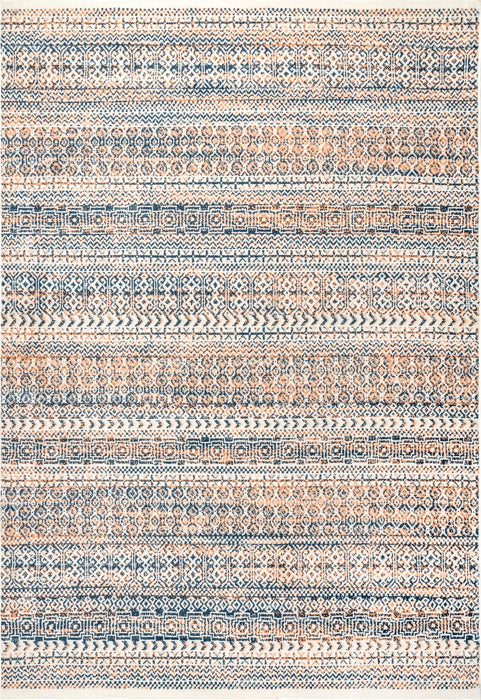 Beige Geometric Area -matto 120x170 cm