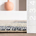 Beige Geometric Area Rug 160x230 cm