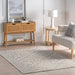 Beige Geometric Area Rug 160x230 cm for Living Room