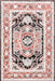 Beige Geometric Area Rug 50x70 cm