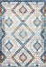 Beige Geometric Machine Washable Area Rug 160x230 cm