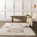 Beige Geometric Modern Area Rug 150x240 cm