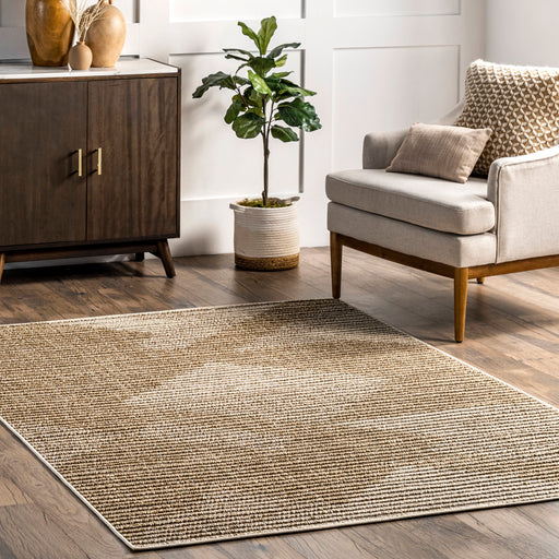 Beige Geometric Patterned Area Rug 120x180 cm