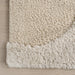 Beige Hazy Swirls Area Rug 120x180 cm