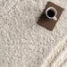 Beige Hazy Swirls Area Rug 120x180 cm