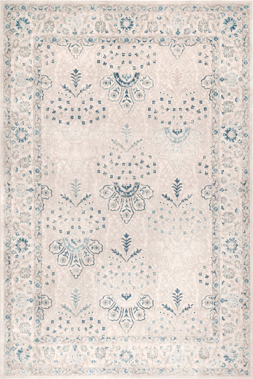 Beige Hidden Flora Area Rug 120x180 cm