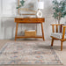 Beige High-Traffic Area Rug for Busy Spaces