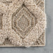 Beige Honeycomb Diamond Area Rug 120x180 cm