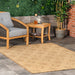 Beige Indoor Outdoor Area Rug For Home And Garden