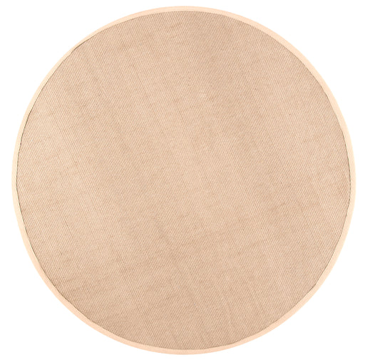 Beige Jute Area Rug for Home Decoration