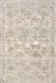 Tappeto per interni ed esterni beige lavabile in lavatrice 140x200 cm