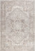 Beige Machine Washable Medallion Area Rug 160x230 cm