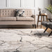 Beige Marble Abstract Area Rug 120x180 cm