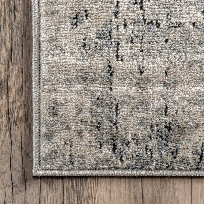 Beige Marble Abstract Area Rug for Modern Decor