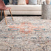 Beige Medallion Area Rug 120x180 cm