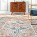 Beige Medallion Area Rug 120x180 cm For Home Decor