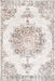 Beige Medallion Area Rug 140x200 cm