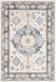 Beige Medallion Area Rug 50x80 Centimeters Washable