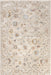 Beige Medallion Area Rug for Elegant Home Decor