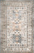 Beige Medallion Area Rug for High Traffic Spaces