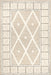 Beige Minimalist Area Rug 160cm X 230cm