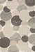 Beige Modern Geometric Wool Tufted Area Rug