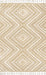 Beige Moderni Trellis Area -matto 120 x 180 cm