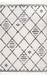 Beige Modern Trellis Area Rug 160x230 cm