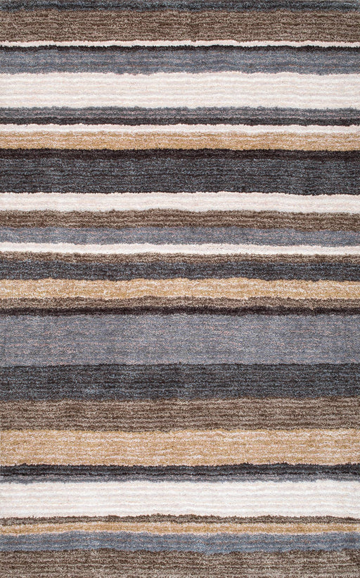 Beige Multicolor Shag Rug for Cozy Home Decor