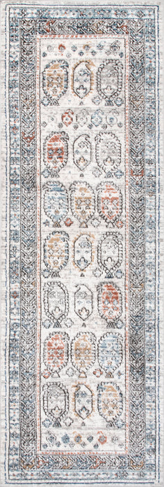 Beige Paisley Area Rug 120x180 cm