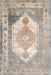 Beige Plated Medallion Area Rug 120cm x 180cm