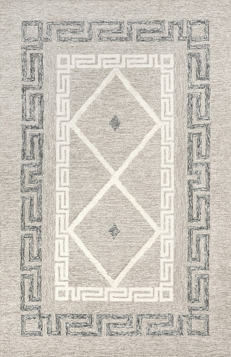 Beige Powerloomed Area Rug for Luxurious Home Comfort