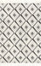 Beige Retro Tiled Area Rug 150x90 cm