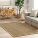 Beige Seagrass Area Rug 150x240 cm Natural Fiber