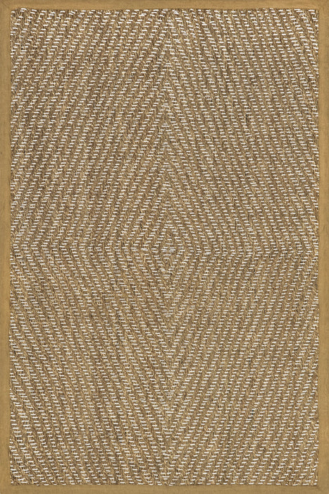 Beige Seagrass Area Rug 150x240 cm Natural Fiber