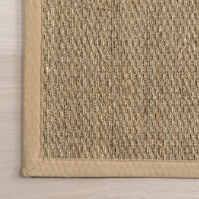 Beige Seagrass Area Rug for Living Room and Bedroom