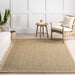 Beige Seagrass Area Rug for Living Room and Bedroom