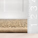 Beige Seagrass Area Rug for Living Room and Bedroom