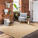 Beige Seagrass Area Rug for Living Room and Bedroom