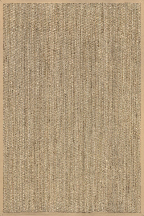 Beige Seagrass Area Rug for Living Room and Bedroom