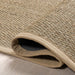 Beige Seagrass Area Rug for Living Room or Bedroom