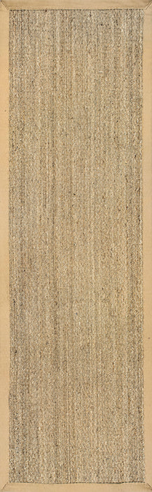 Beige Seagrass Area Rug for Living Room or Bedroom