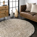 Beige Shag Area -matto 120x180 cm