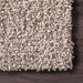 Beige Shag Area Rug 120x180 cm